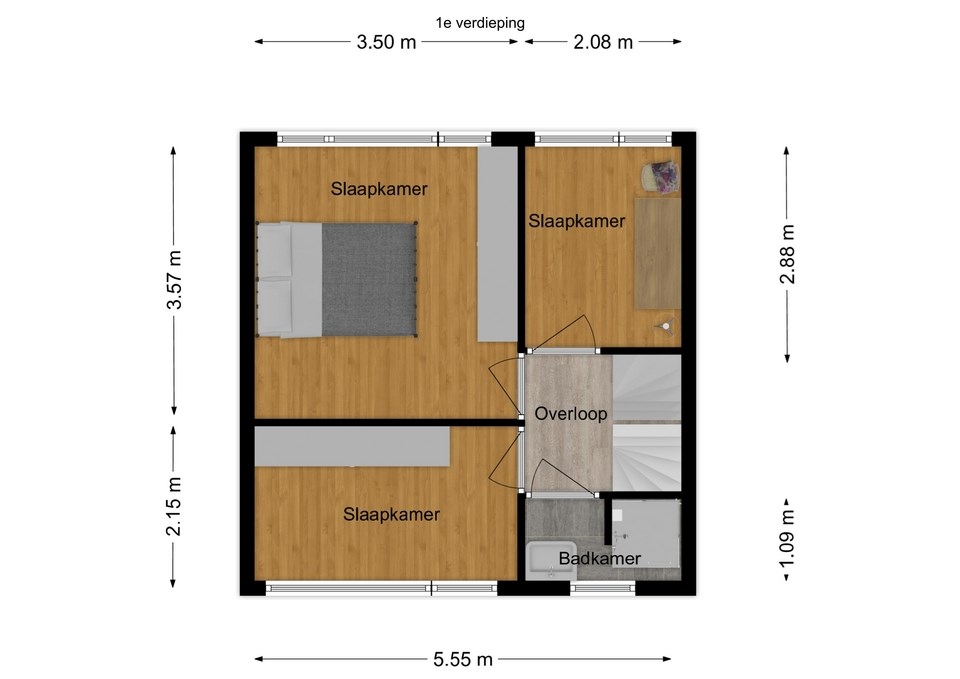 mediumsize floorplan